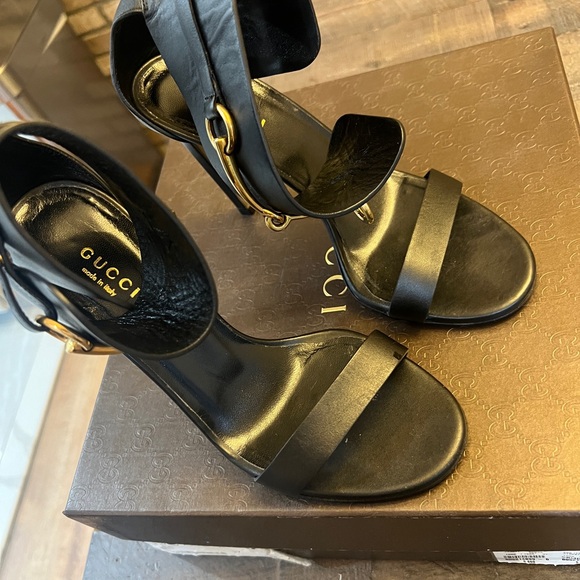 Gucci horse-bit heels sandals 37 - Picture 5 of 5